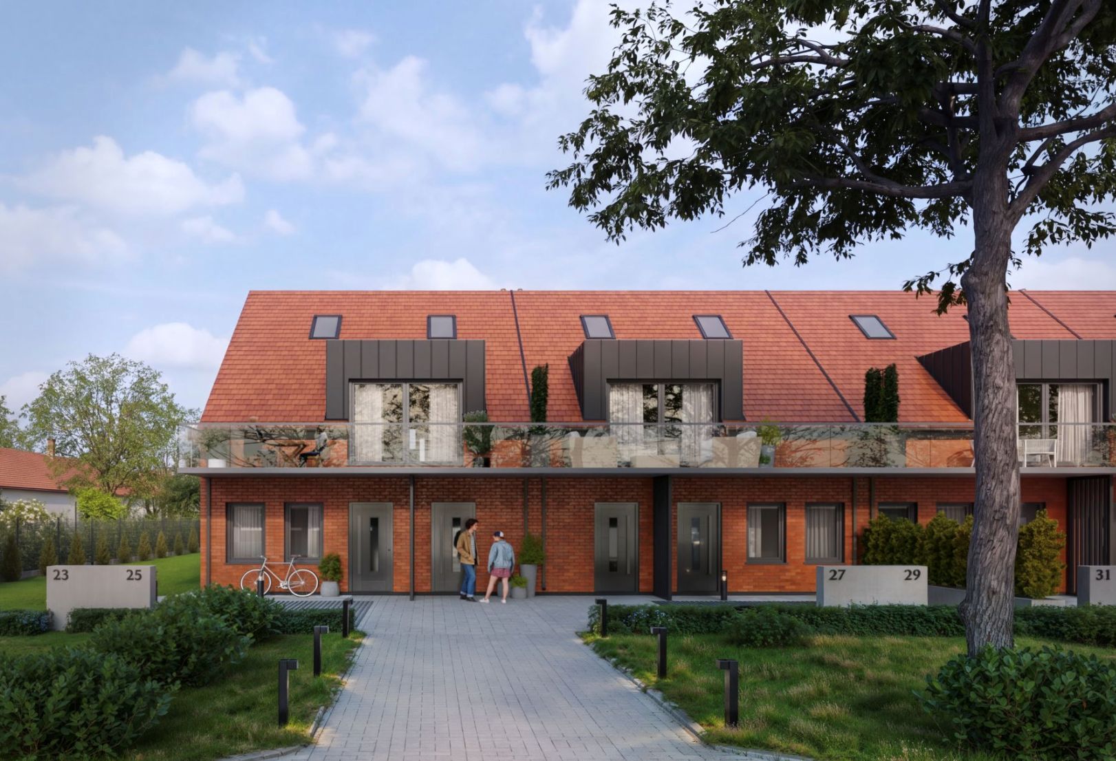 Fioletowe Ogrody — wizualizacja inwestycji